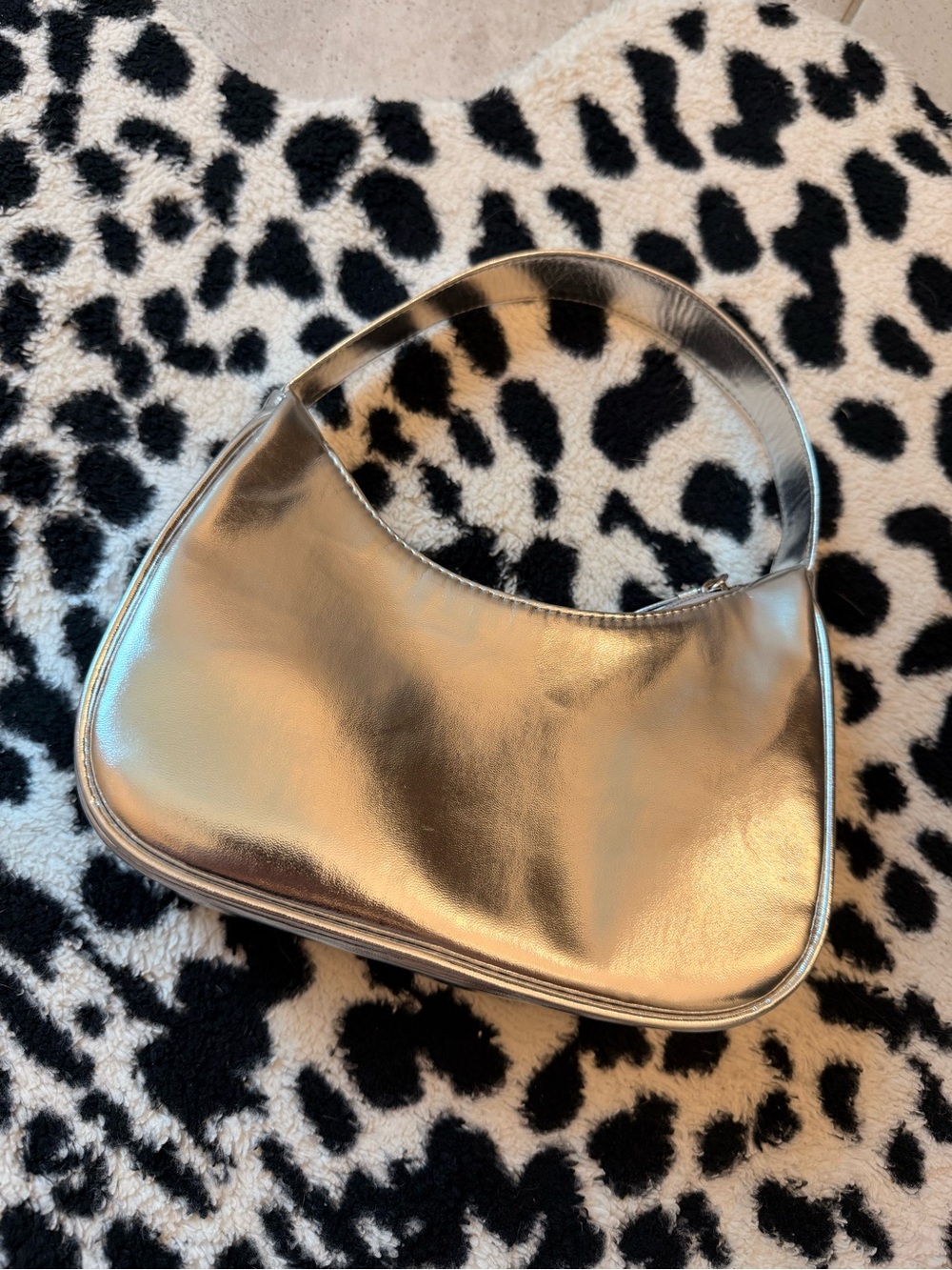 art class Metallic Gold Shoulder Hobo